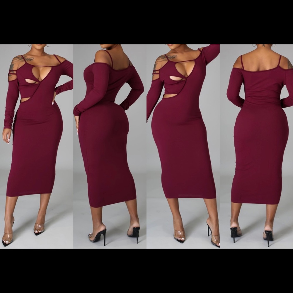 Wine Dress